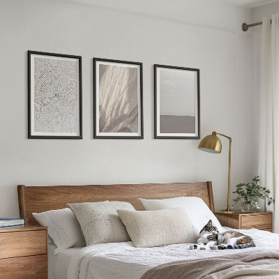 Composizione di quadri Texture boho naturali