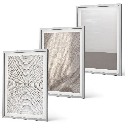 Composizione di quadri Texture boho naturali