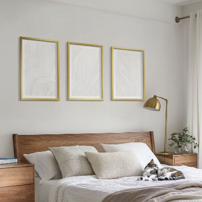 Set di quadri incorniciati Elegante struttura in marmo