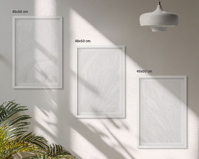Set di quadri incorniciati Elegante struttura in marmo