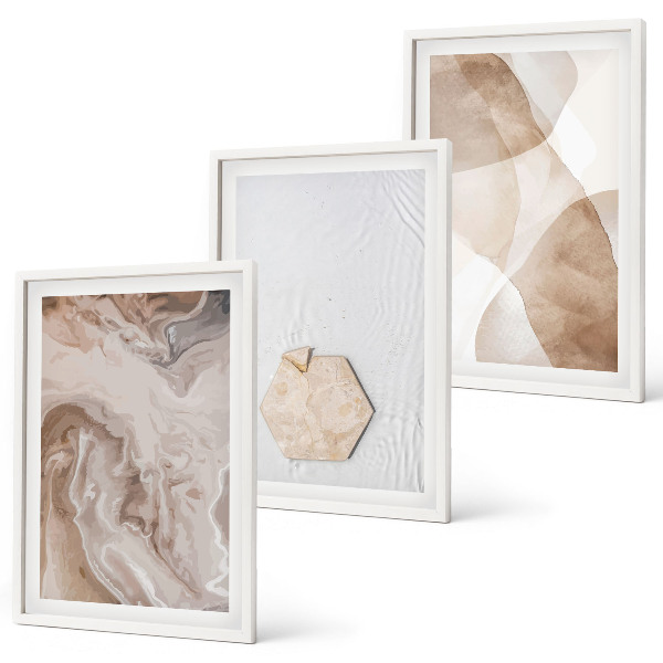 Set di quadri incorniciati Astrazione della natura da parte del designer