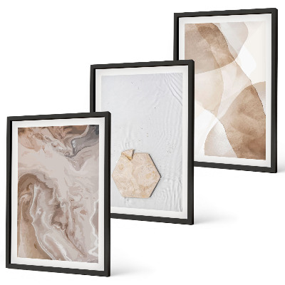 Set di quadri incorniciati Astrazione della natura da parte del designer