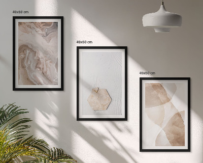 Set di quadri incorniciati Astrazione della natura da parte del designer