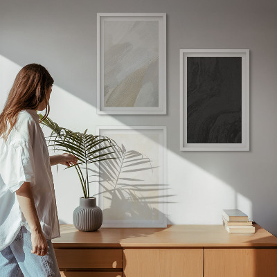 Composizione di quadri Strutture ombre minimalismo