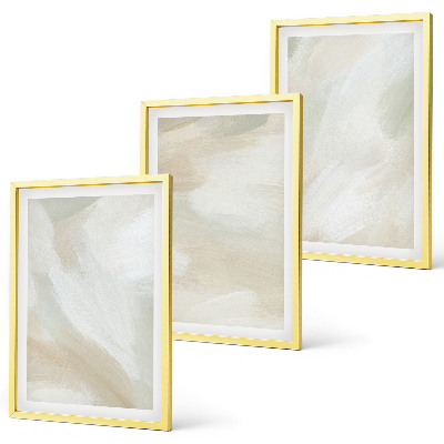 Set di quadri incorniciati Texture pittorica minimalismo