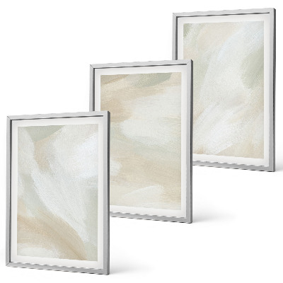 Set di quadri incorniciati Texture pittorica minimalismo
