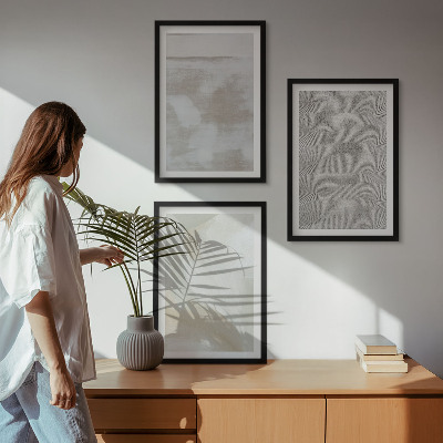 Composizione di quadri Design astratto moderno