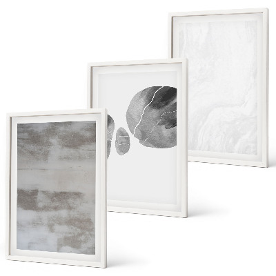 Set di quadri incorniciati Strutture moderne astratte