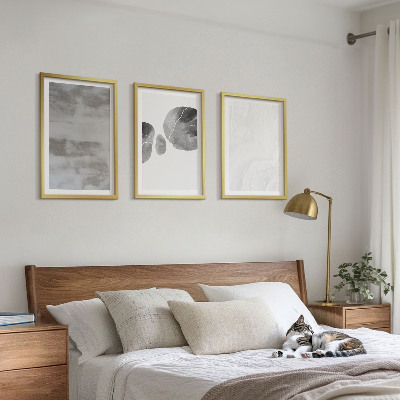 Set di quadri incorniciati Strutture moderne astratte