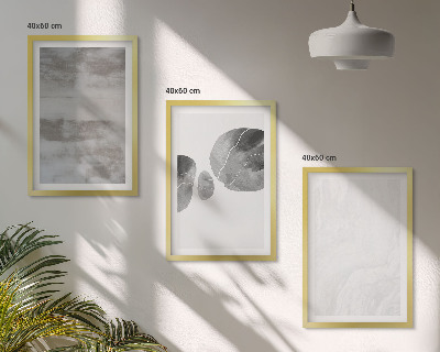 Set di quadri incorniciati Strutture moderne astratte