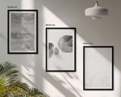 Set di quadri incorniciati Strutture moderne astratte