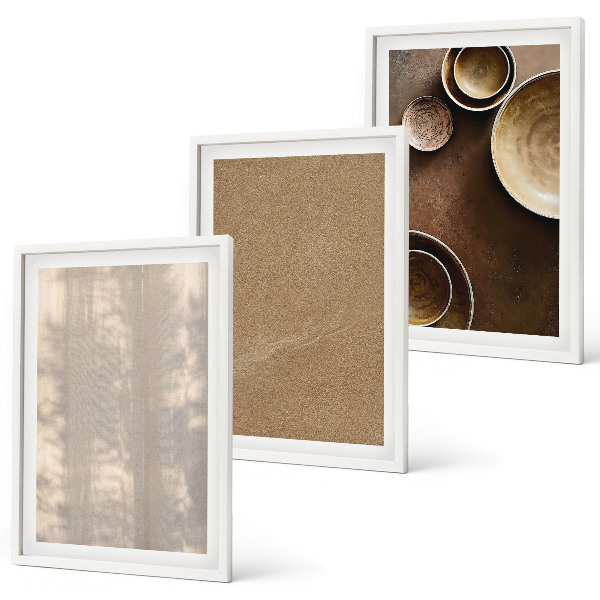 Composizione di quadri Strutture di texture minimaliste