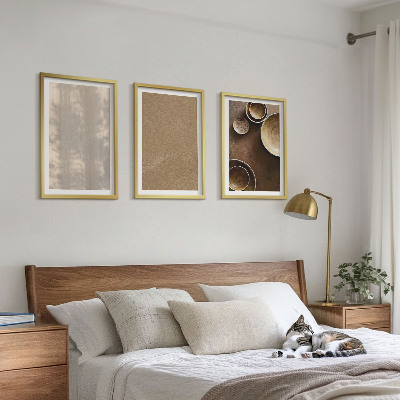 Composizione di quadri Strutture di texture minimaliste