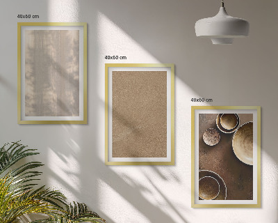Composizione di quadri Strutture di texture minimaliste