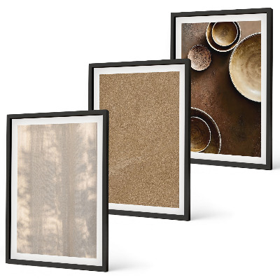 Composizione di quadri Strutture di texture minimaliste