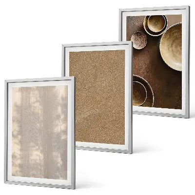 Composizione di quadri con strutture di texture minimaliste