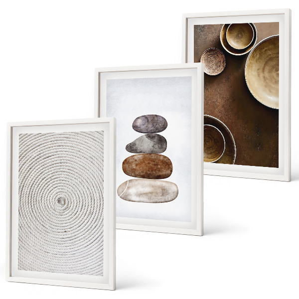 Set di quadri incorniciati Le texture nell'arte moderna