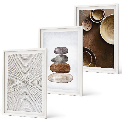 Set di quadri incorniciati Le texture nell'arte moderna