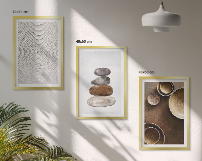 Set di quadri incorniciati Le texture nell'arte moderna