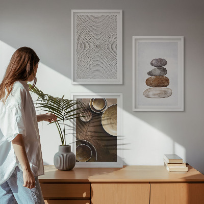 Set di quadri incorniciati Le texture nell'arte moderna