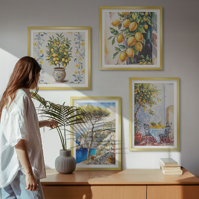 Galleria a parete Limoni in riva al mare
