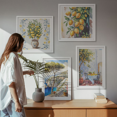 Galleria a parete Limoni in riva al mare