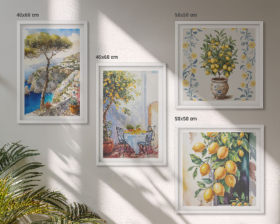 Galleria a parete Limoni in riva al mare