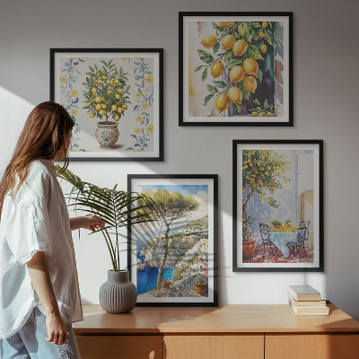 Galleria a parete Limoni in riva al mare