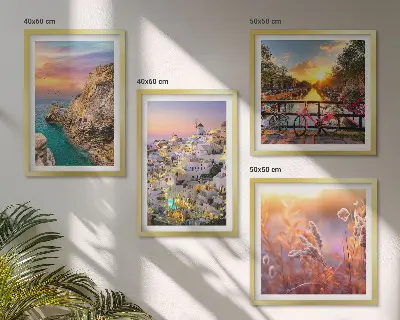 Tramonti sul mare galleria a parete
