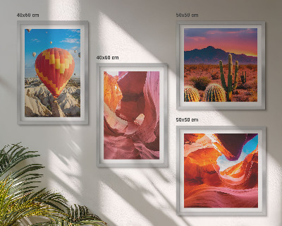 Galleria a parete Paesaggi di gole desertiche