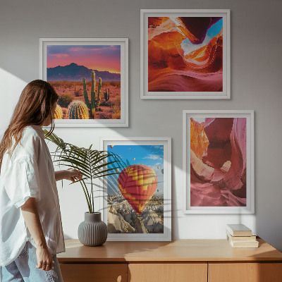 Galleria a parete Paesaggi di gole desertiche