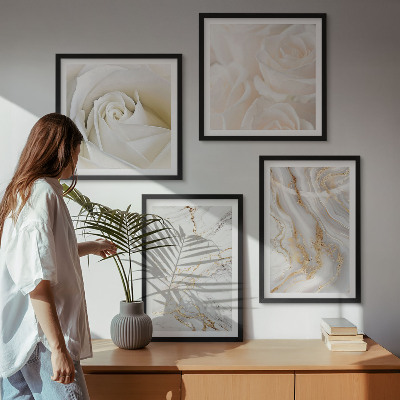 Galleria a parete Eleganti motivi marmorizzati