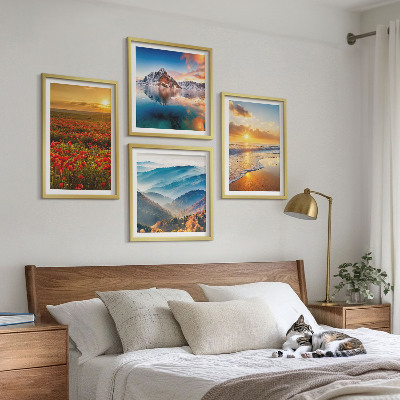 Galleria a parete Paesaggi di montagne e mari nell'ovest