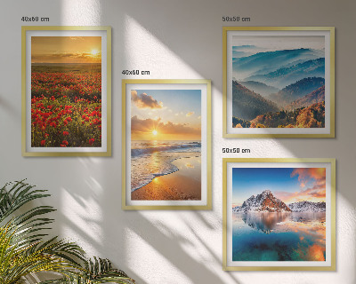 Galleria a parete Paesaggi di montagne e mari nell'ovest