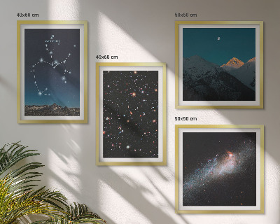 Galleria a parete Galassie costellazioni spazio Sagittario
