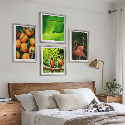 Polittico con cornice Note fruttate tropicali