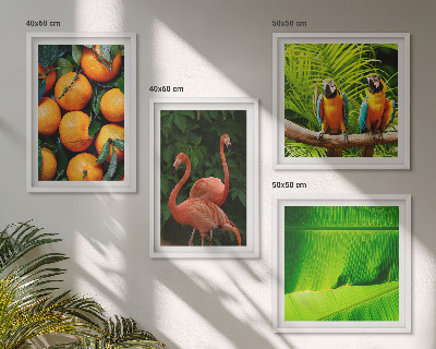 Polittico con cornice Note fruttate tropicali