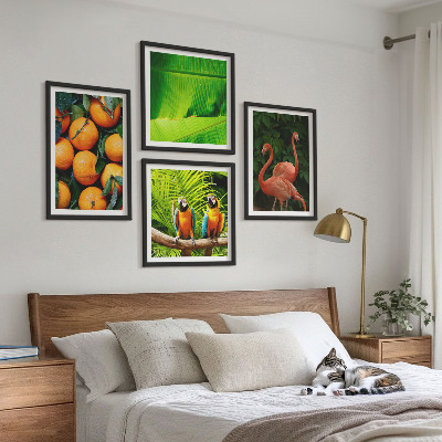 Polittico con cornice Note fruttate tropicali