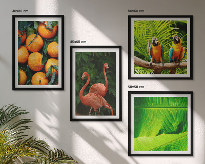 Polittico con cornice Note fruttate tropicali