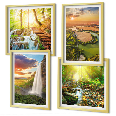Galleria a parete Cascata di Orange Mountain