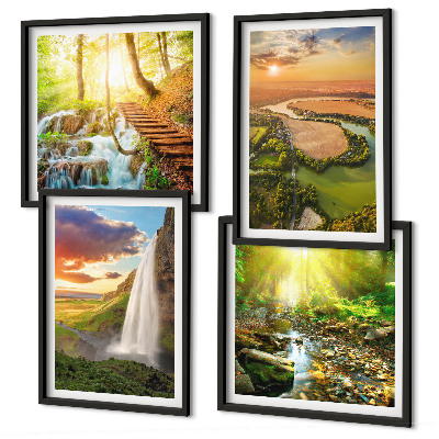Galleria a parete Cascata di Orange Mountain