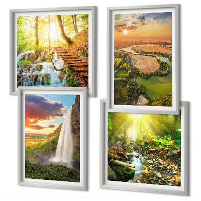 Galleria a parete Cascata di Orange Mountain