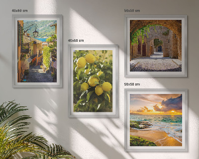 Galleria a parete Strade pittoresche sul mare, spiaggia