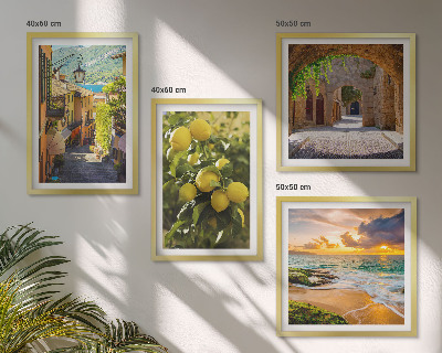 Galleria a parete Strade pittoresche sul mare, spiaggia
