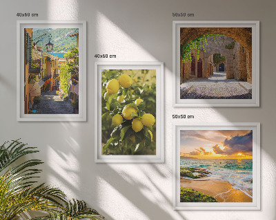 Galleria a parete Strade pittoresche sul mare, spiaggia