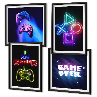 Galleria a parete Gamepad, sottotitoli delle icone dei giocatori