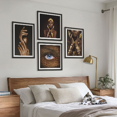 Galleria a parete Ritratti artistici di donne