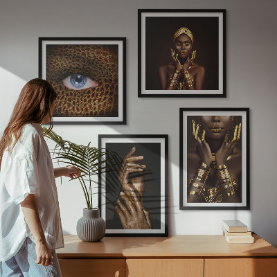 Galleria a parete Ritratti artistici di donne