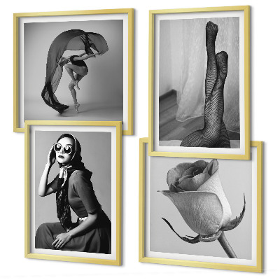 Galleria a parete Ritratti eleganti di donne eleganti
