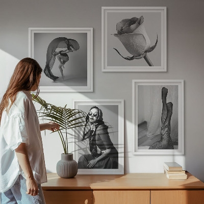 Galleria a parete Ritratti eleganti di donne eleganti